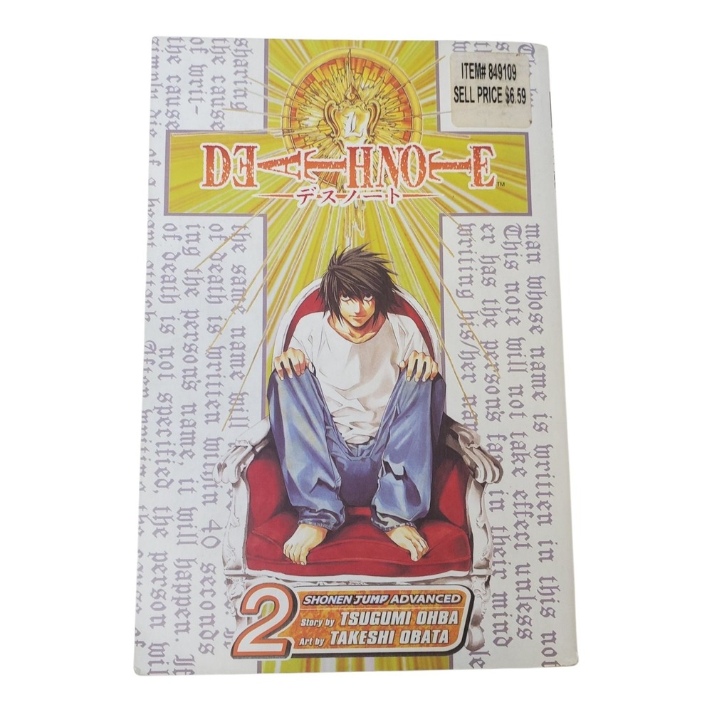 Death Note, Vol. 2 Paperback Tsugumi Ohba
